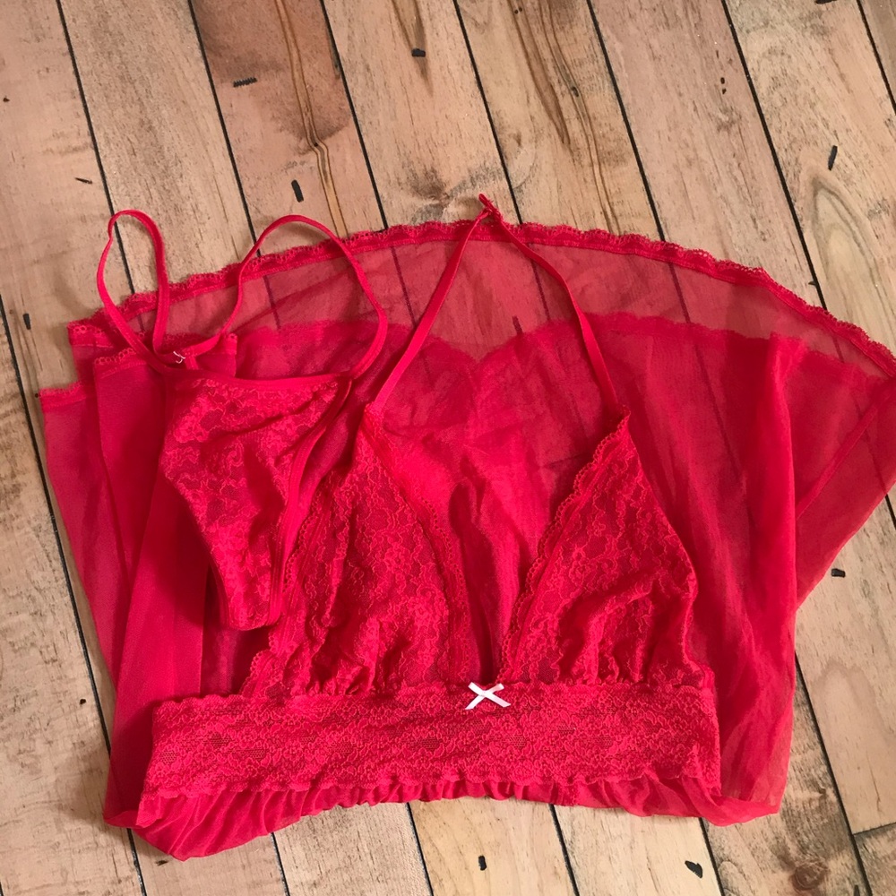 VALENTINES Victoria secret lingerie set